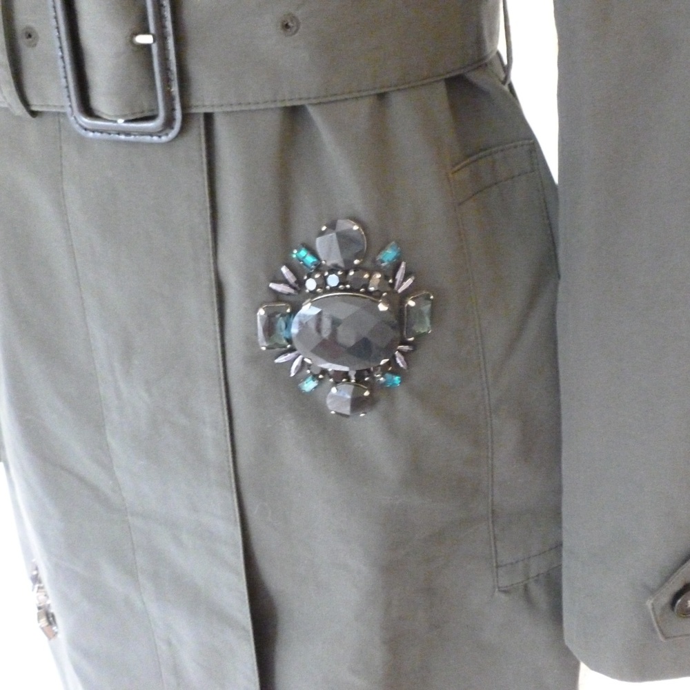Burberry Prorsum Embellished Trench Made in Italy - Picture 7 of 8